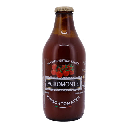 Tomatensauce Agromonte | Kirschtomatensauce | Perfekt für schnelle Gerichte | 330 g
