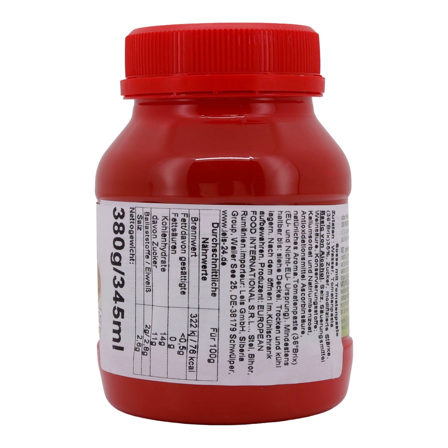 Tomatensoße Regal | Tomatensauce | Mit 35 % Tomatenmark, vielseitig verwendbar | 380 g