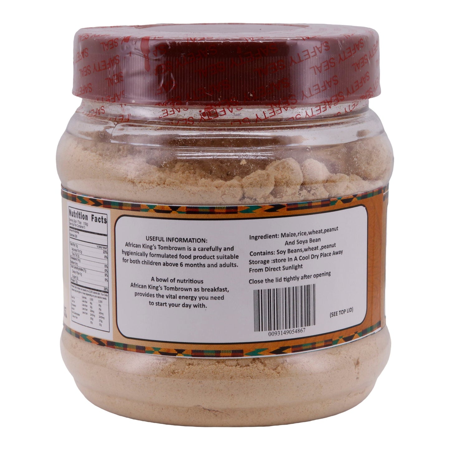 Tombrown African King’s | Frühstücks-Mahlzeit | Nahrhaft | 300 g