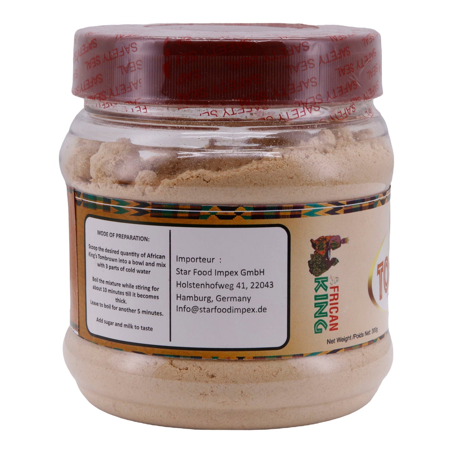 Tombrown African King’s | Frühstücks-Mahlzeit | Nahrhaft | 300 g