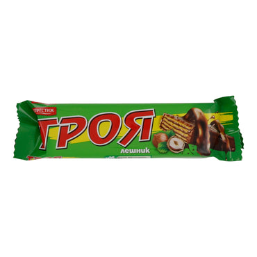 TROY Waffel Haselnuss | Waffelriegel mit Haselnussfüllung & kakaohaltiger Glasur | 28 g BG