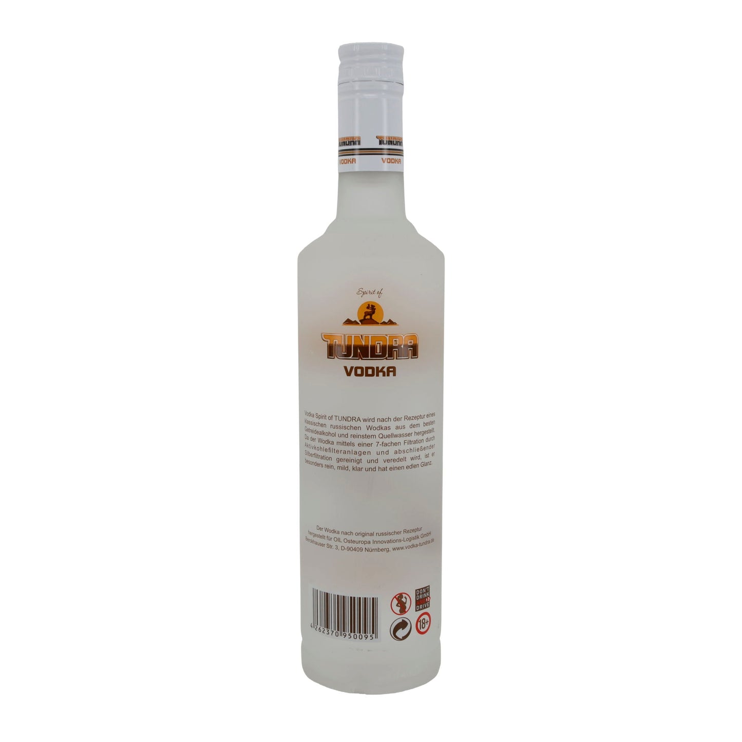 Tundra Vodka | Spirit of Tundra | Russischer Premium Vodka | 40 % vol | 0,7 l - Taste Your World