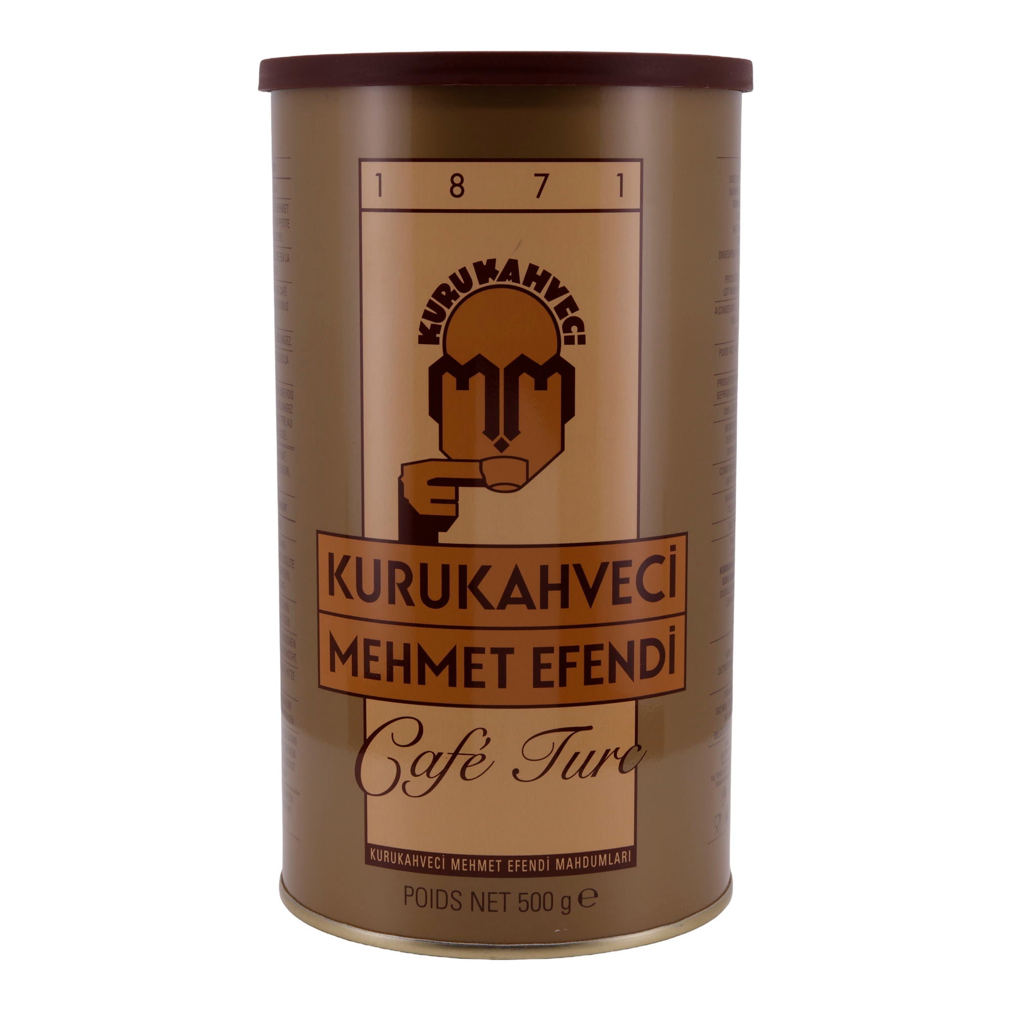 Türkischer Kaffee Kurukahveci Mehmet Efendi | Mokka | Traditionelle Qualität & intensives Aroma | 500 g Packung - Taste Your World
