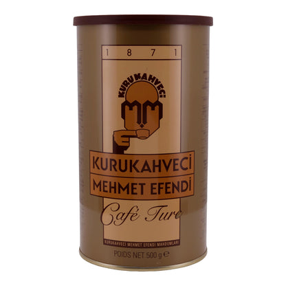 Türkischer Kaffee Kurukahveci Mehmet Efendi | Mokka | Traditionelle Qualität & intensives Aroma | 500 g Packung