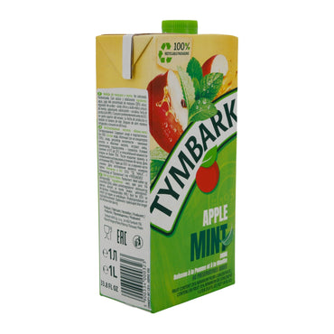 Tymbark | Apfel-Minz-Getränk | 20 % Fruchtgehalt | 1 l PL