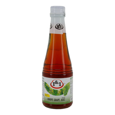 Unreifer Traubensaft 1&1 | 100 % natürlicher Saft | Orientalisches Produkt | 330 ml Espido