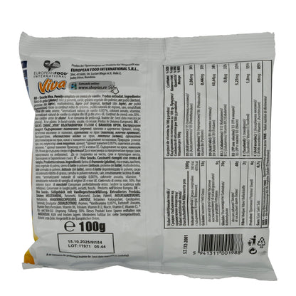 Vanilla Cream Filled Pillows Viva | Knusprige Kissen | Mit Vanille-Creme-Füllung | 100 g