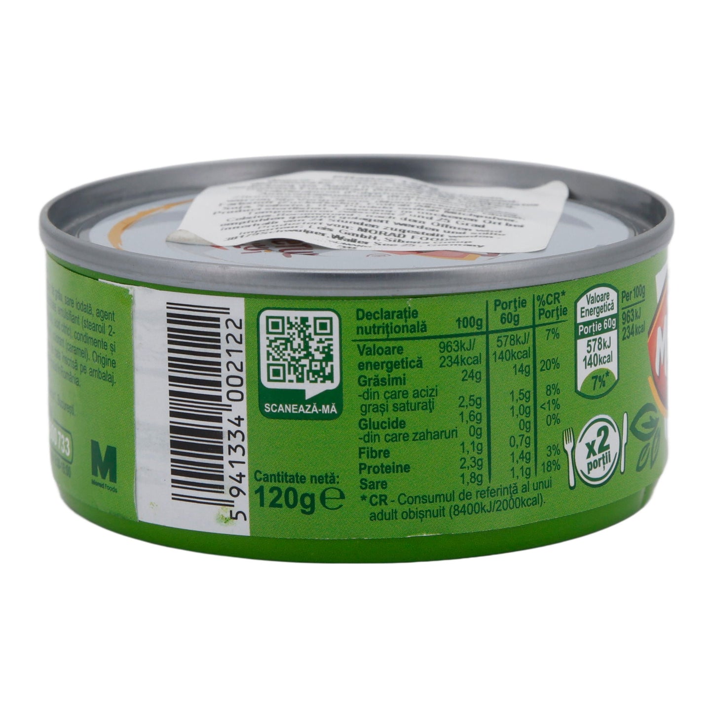 Vegetable Pate Mandy | Aufstrich | Vegetarisch | 120 g