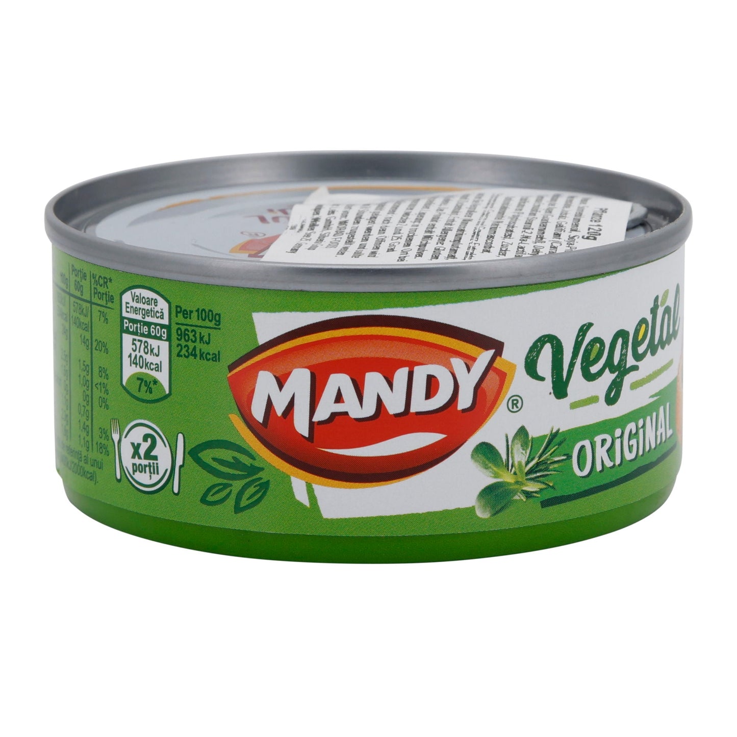 Vegetable Pate Mandy | Aufstrich | Vegetarisch | 120 g