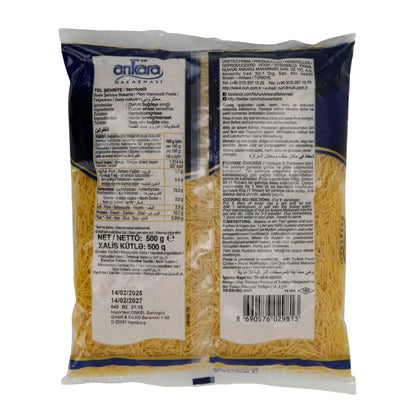 Vermicelli Ankara Tel Sehriye | Teigwaren | Pasta | 500 g