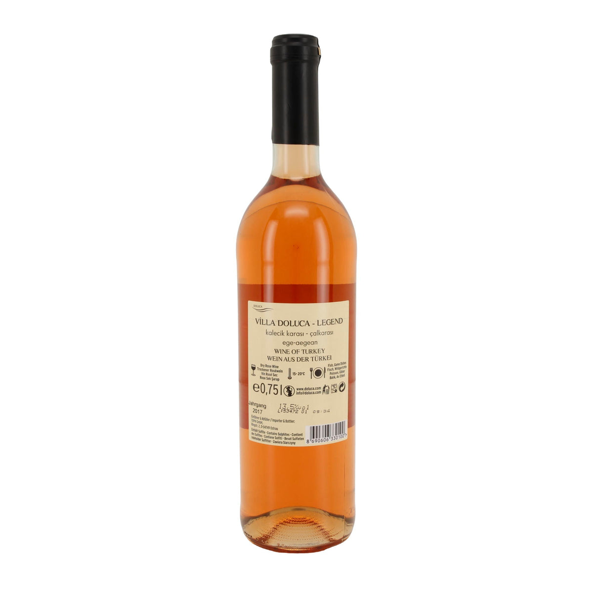Villa Doluca Roséwein | Kalecki Karasi, Çalkarasi | Türkei | 0,75 l |13,5 % vol Villa Doluca