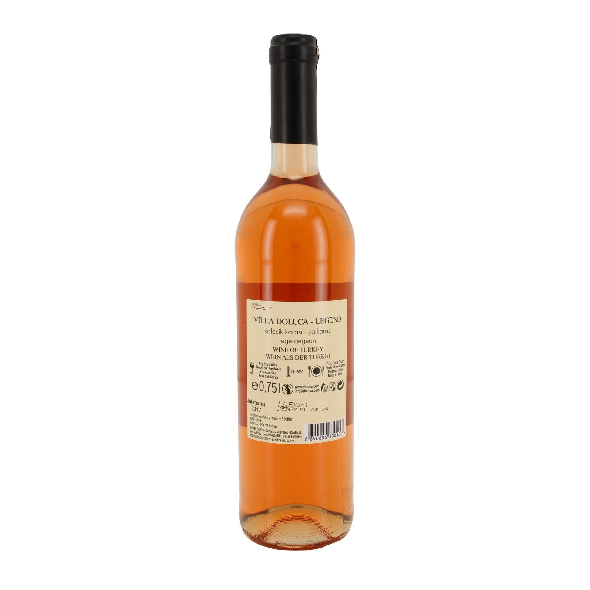 Villa Doluca Roséwein | Kalecki Karasi, Çalkarasi | Türkei | 0,75 l |13,5 % vol Villa Doluca