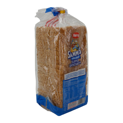 Vollkornbrot Harry Sammys | Super Sandwich | Weich, Toast- und Sandwichbrot | 750 g