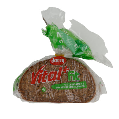 Vollkornbrot Harry | Vital + Fit | Mit Leinsamen und Sonnenblumenkernen | 500 g HARRY