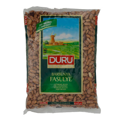 Wachtelbohnen Duru | Barbunya Fasulye | Nährstoffreich, für herzhafte Gerichte | 1 kg DURU