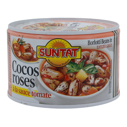 Wachtelbohnen Suntat | In Tomatensauce | Barbunya Pilaki, traditionell | 400 g