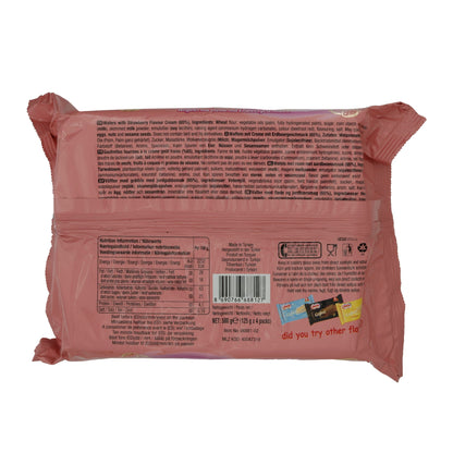 Waffeln Halk Duble Gofret | Gebäck | mit Erdbeercremefüllung | 500 g