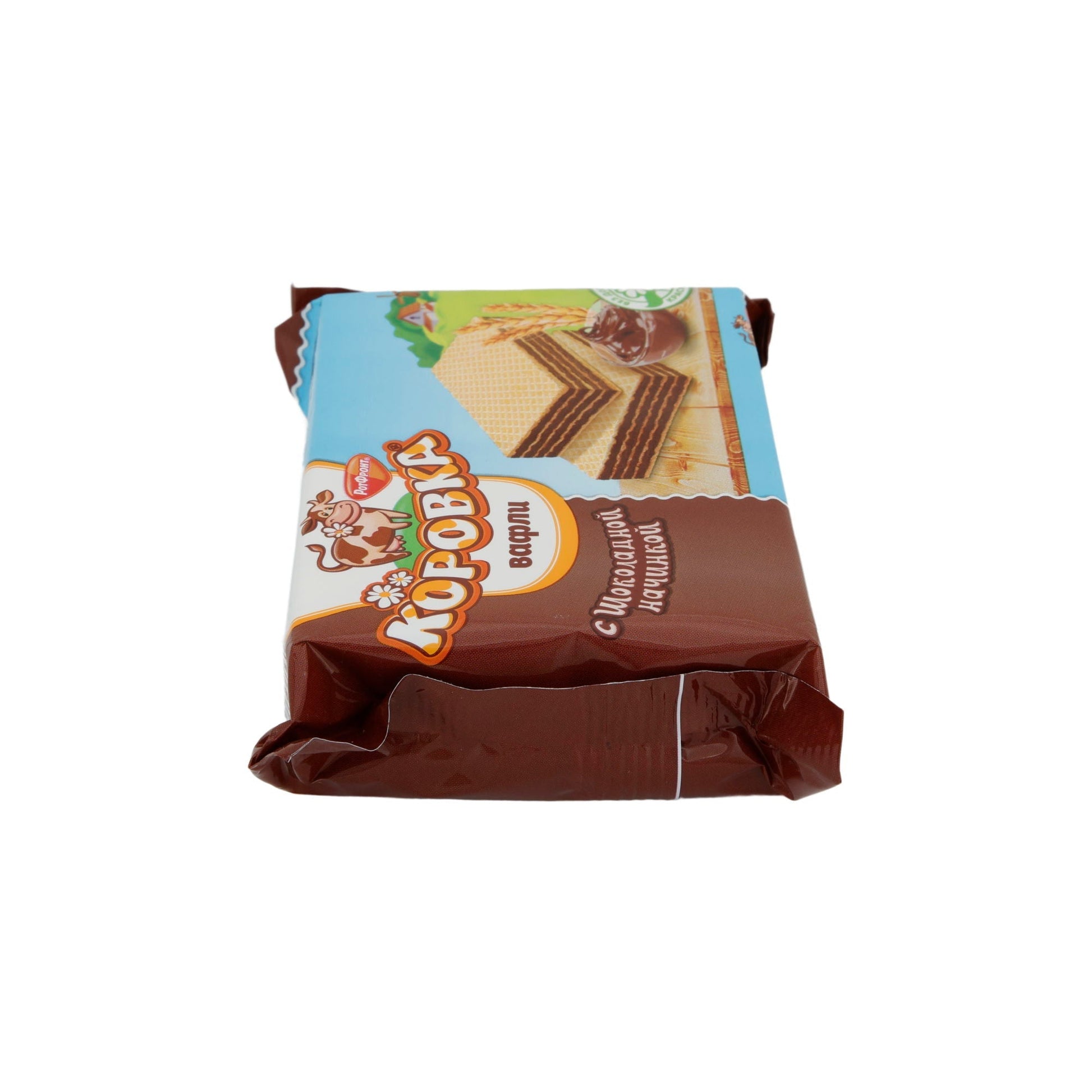 Waffeln Korowka | Gebäck | Waffelschnitten mit Schokoladencreme-Füllung | 150 g KOPOBKA