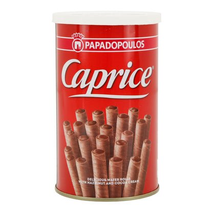 Waffelröllchen Caprice | Haselnuss-Kakao-Creme | knusprig & cremig | 115 g