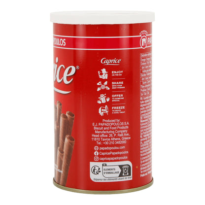 Waffelröllchen Caprice | Haselnuss-Kakao-Creme | knusprig & cremig | 115 g