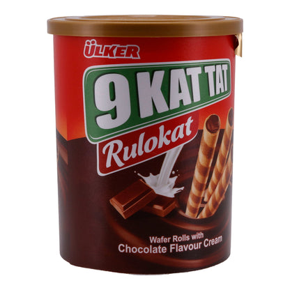 Waffelröllchen Ülker | Rulokat | Mit Schokoladencreme | 170 g