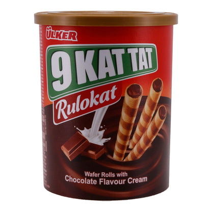 Waffelröllchen Ülker | Rulokat | Mit Schokoladencreme | 170 g