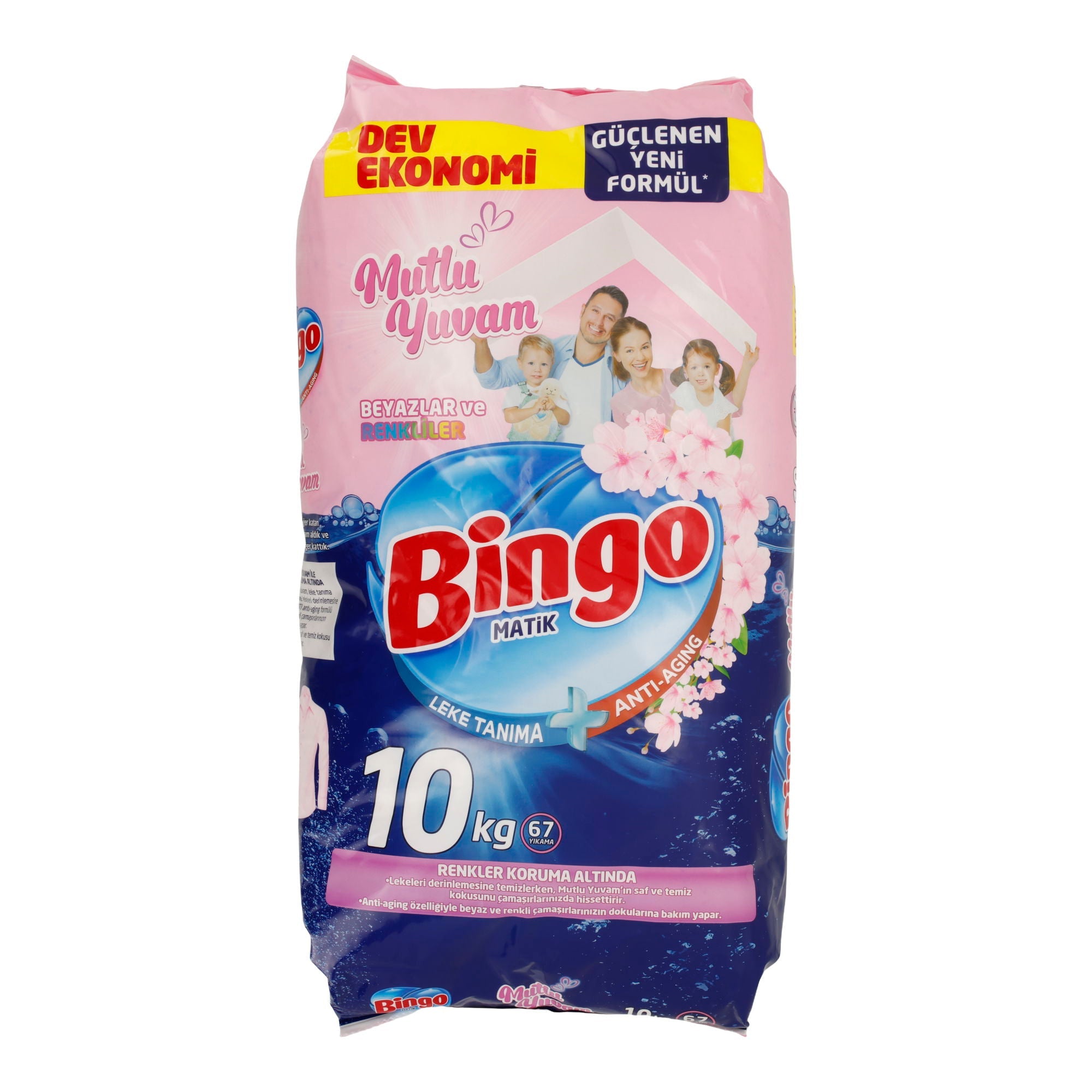 Waschmittel Bingo Mutlu Yuvam | Waschpulver | 10 Kg - Taste Your World