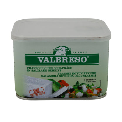 Weichkäse Valbreso Weichkäse aus Schafmilch | In Salzlake gereift | Französischer Käse | 600 g