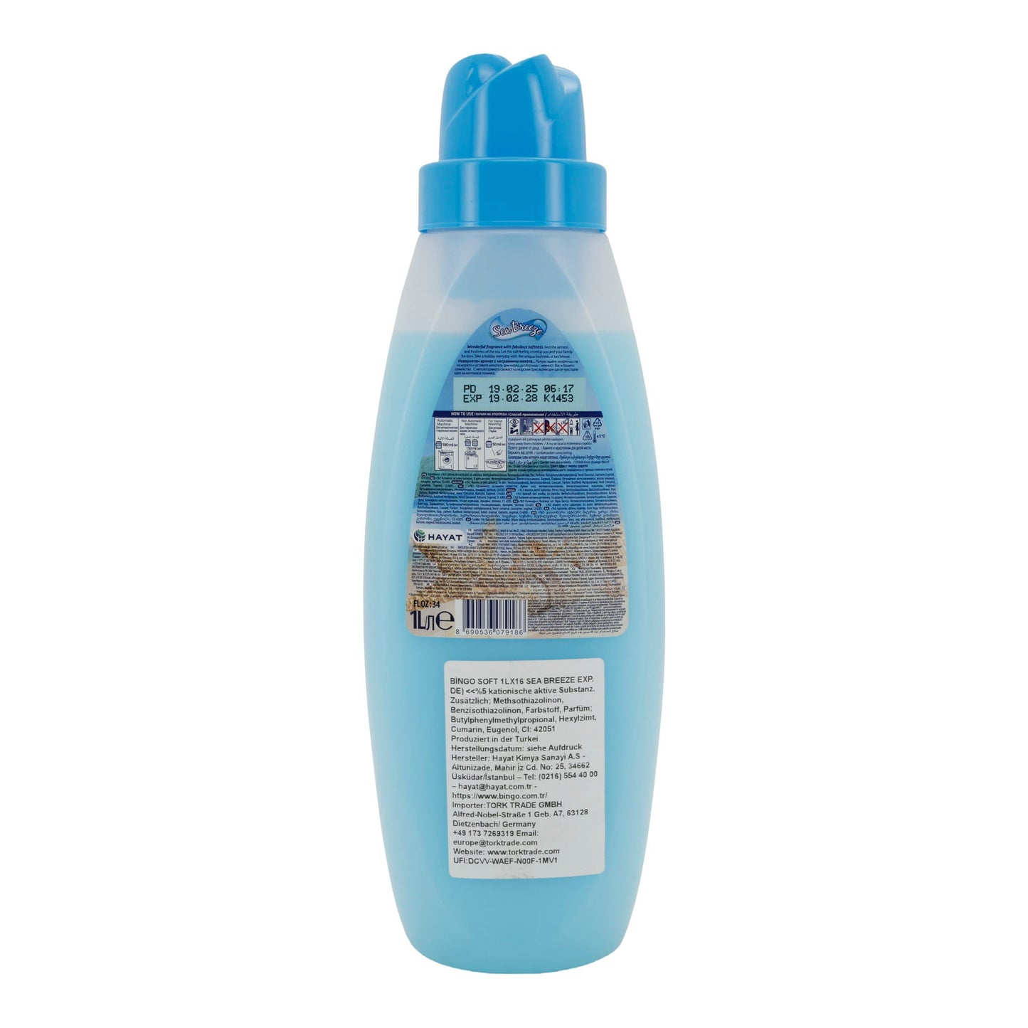 Weichspüler Bingo Sea Breeze | Langanhaltende Frische | 1L