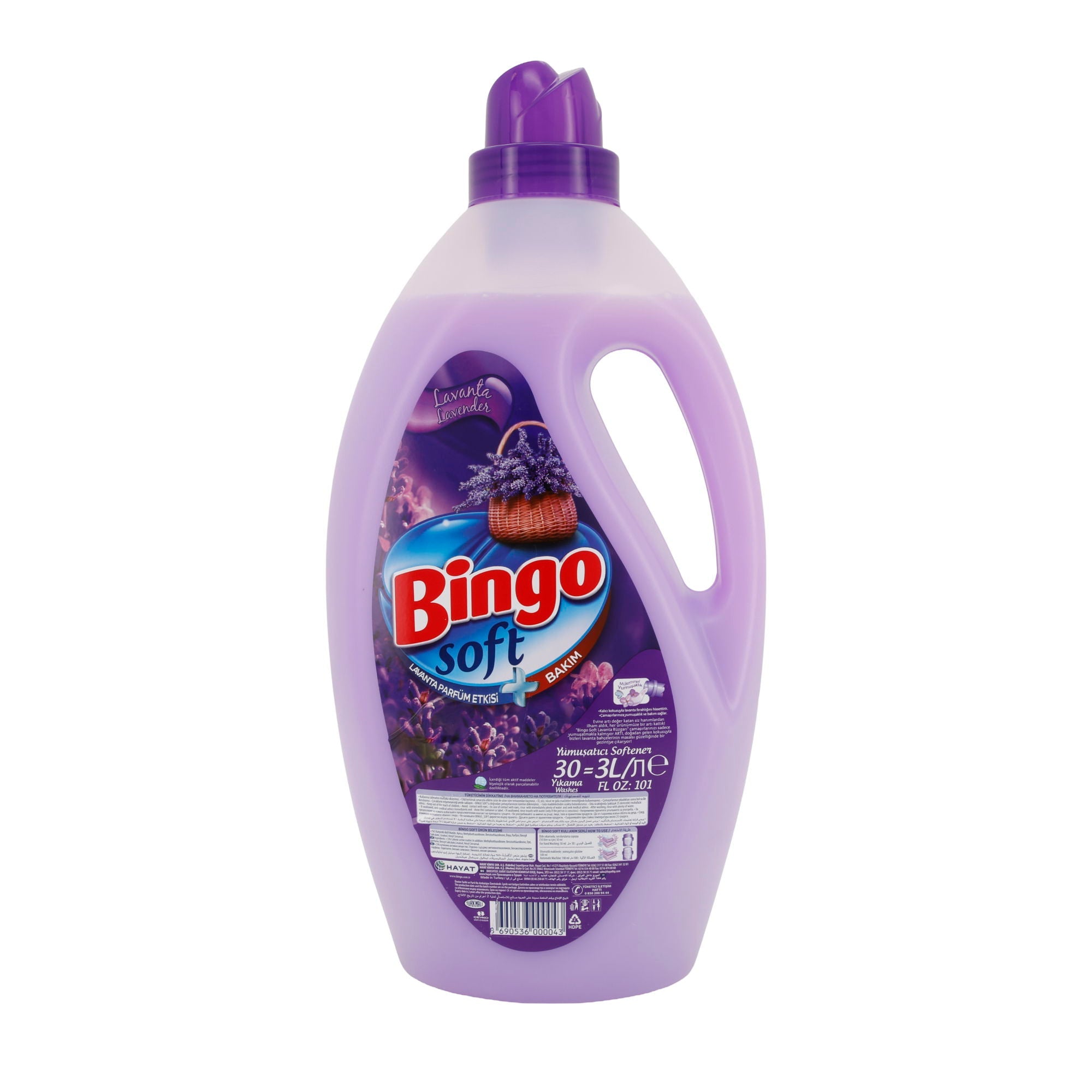 Weichspüler Bingo Soft Lavanta | Langanhaltende Frische | 3L - Taste Your World