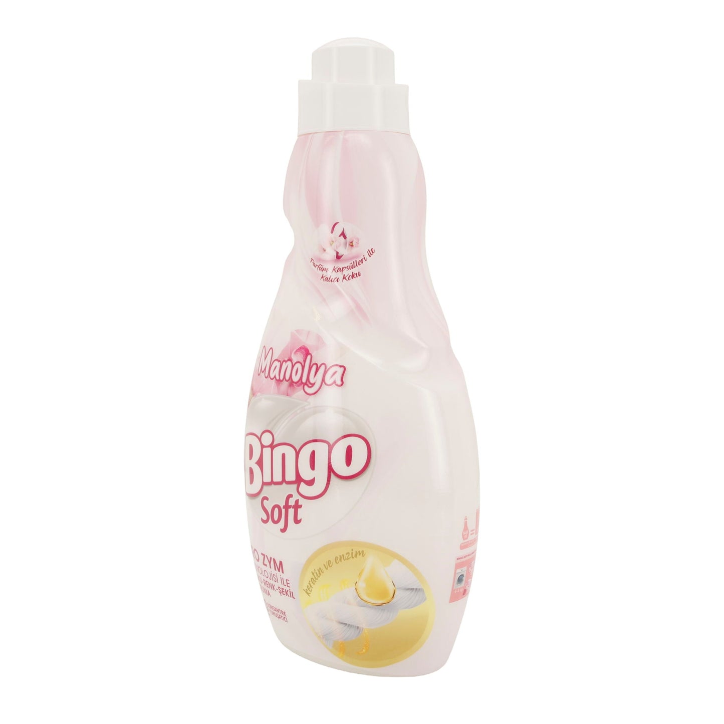 Weichspüler Bingo Soft Manolya | Langanhaltende Frische | 60 Wl | 1440 ml