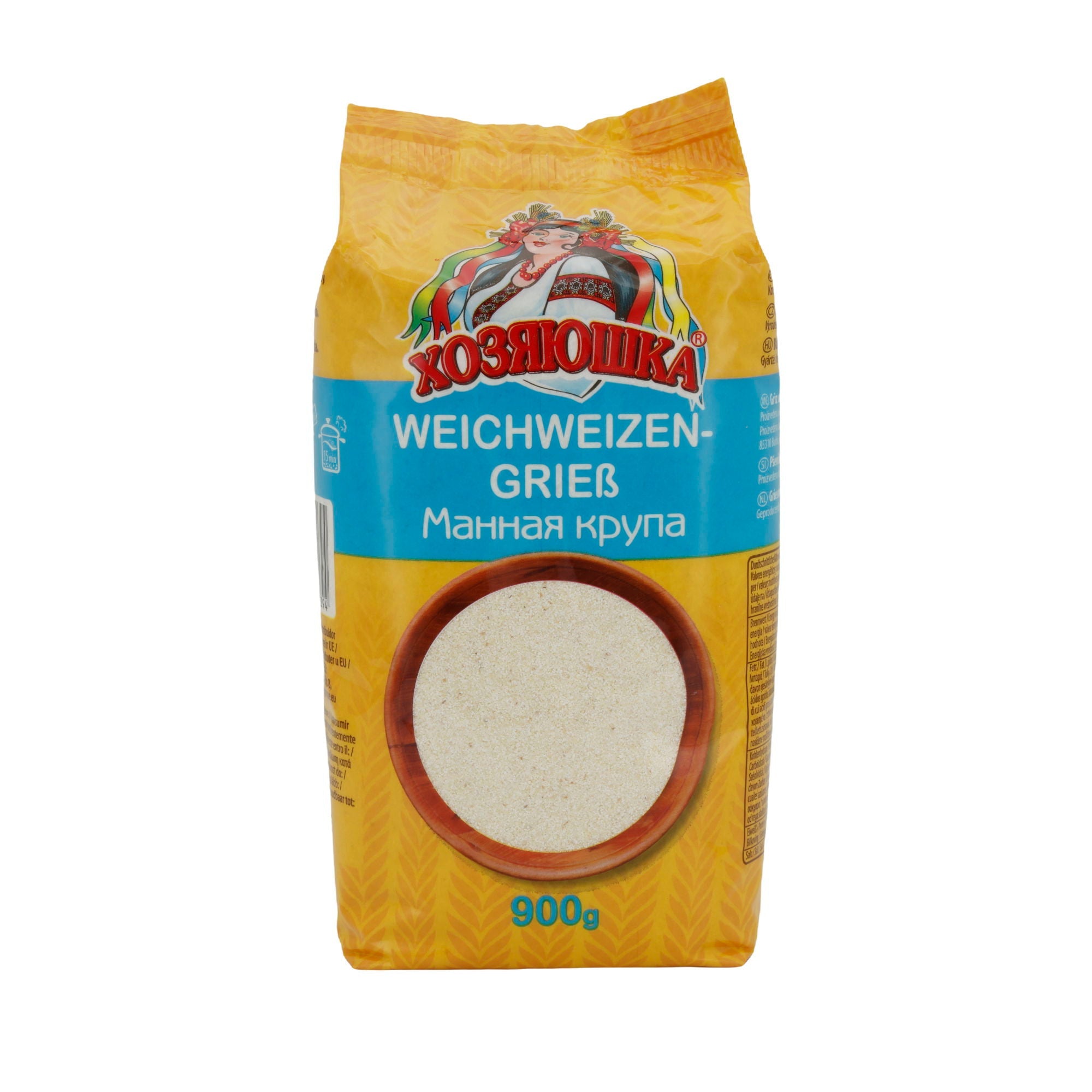 Weichweizengrieß Hozjoshka | Getreide | 900 g - Taste Your World