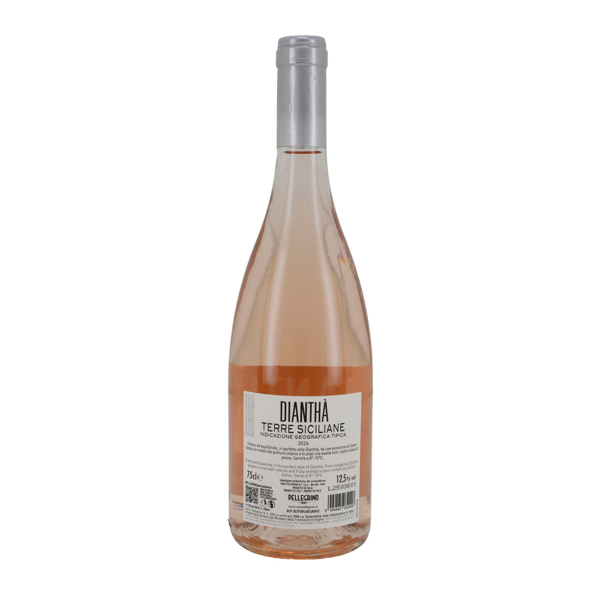 Wein Pellegrino Dianthà | Rosé | Terre Siciliane IGT Jahrgang 2024 | 750 ml Diantha