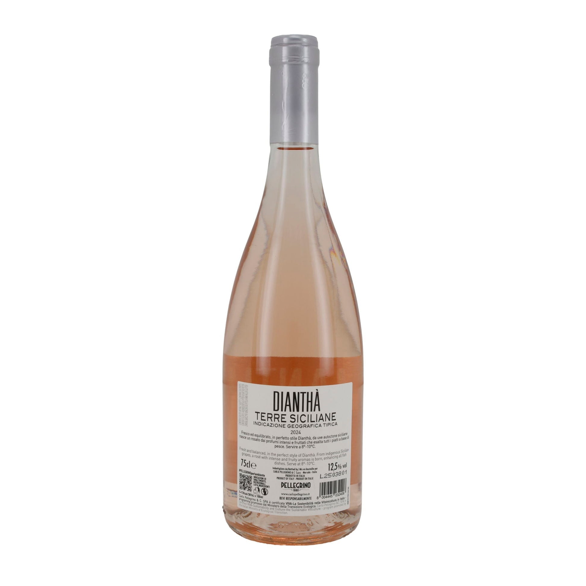 Wein Pellegrino Dianthà | Rosé | Terre Siciliane IGT Jahrgang 2024 | 750 ml Diantha