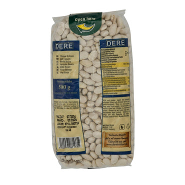 Weiße Bohnen Dere | Hülsenfrucht | Çalı Fasulye | 500g DERE