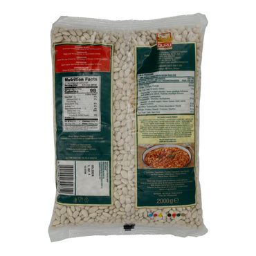 Weiße Bohnen Duru | Gesund und Nahrhaft | Nahrhaft für gesunde Gerichte | 2000 g - Taste Your World