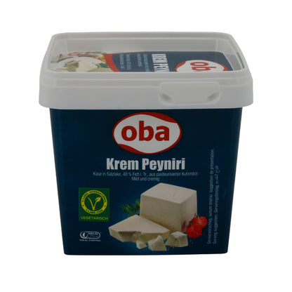 Weißkäse Oba | Krem Peyniri | Cremig, in Salzlake | 480g OBA