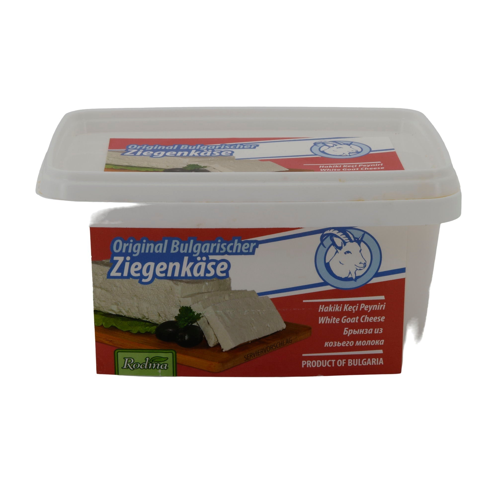 Weißkäse Rodina Original | Bulgarisch | Ziegenmilch | 550 g Rodina