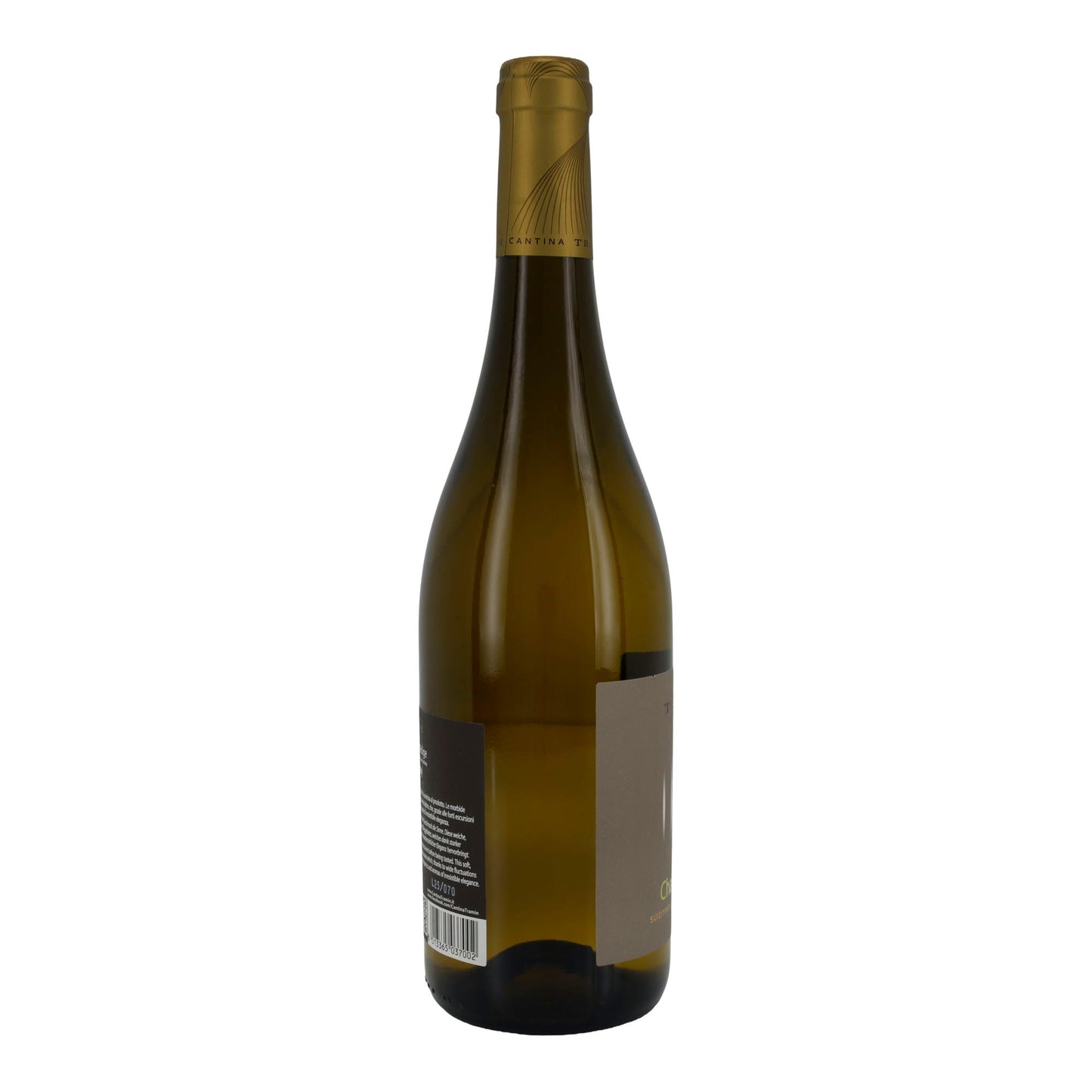 Weißwein Cantina Tramin | Chardonnay | Südtiroler Weißwein DOC Jahrgang 2024 | 750 ml