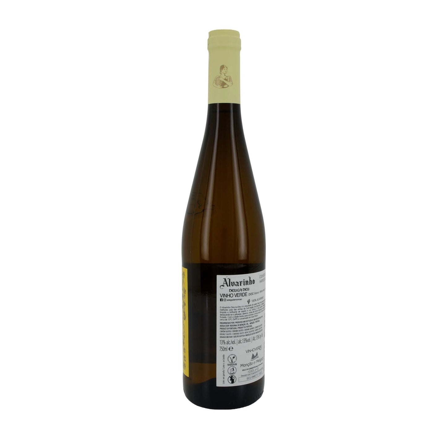 Weißwein Deu La Deu | Alvarinho 2023 | Vinho Verde DOC | 13 % vol | 750 ml Adega Cooperativa Regional de Monção