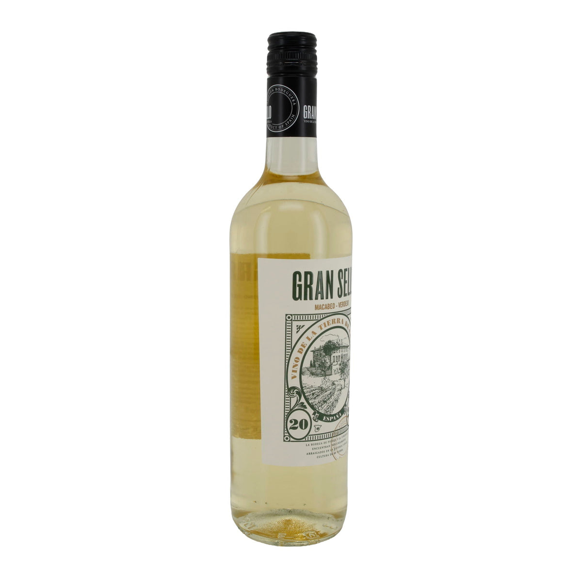 Weißwein Gran Sello | Macabeo Verdejo | Fruchtig & frisch | 750 ml Silca