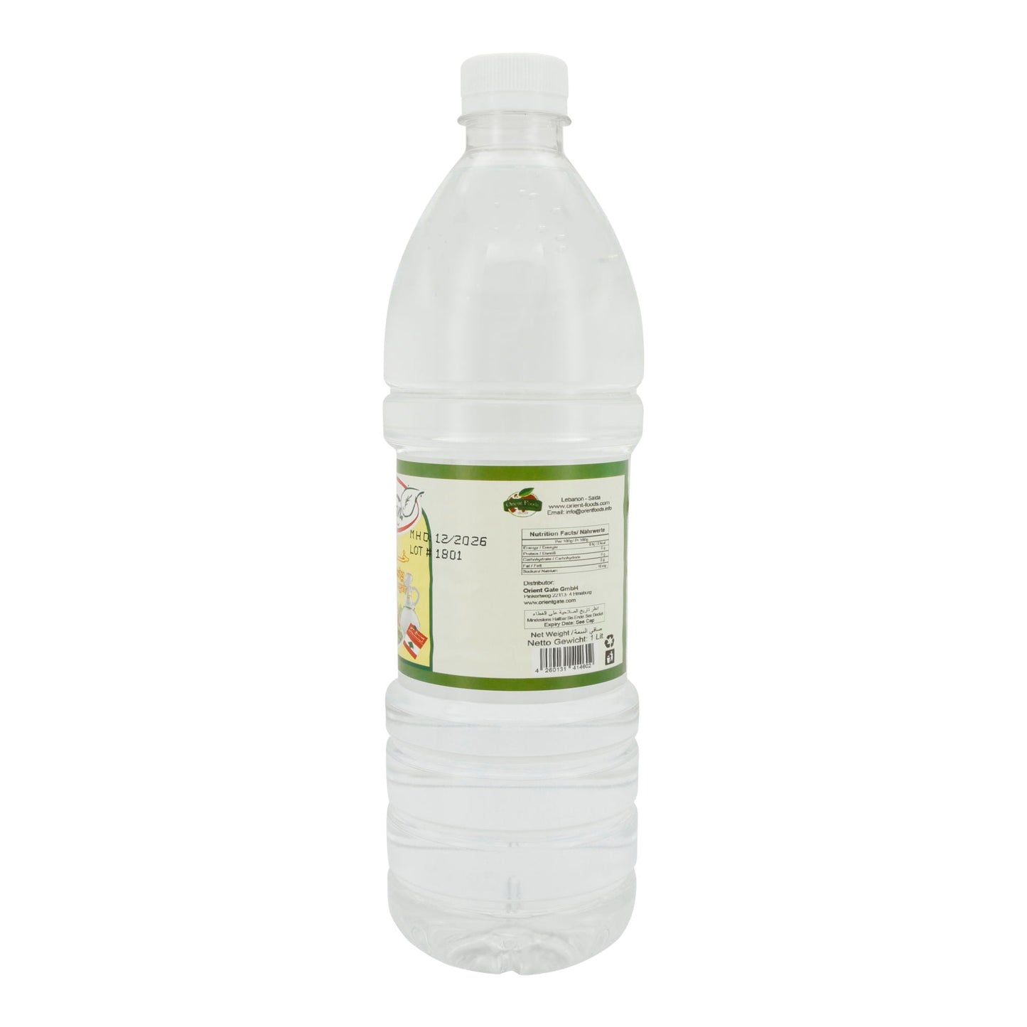 Weißweinessig Boustan | Mild-säuerlicher Essig | Für mediterrane Küche | 1 l