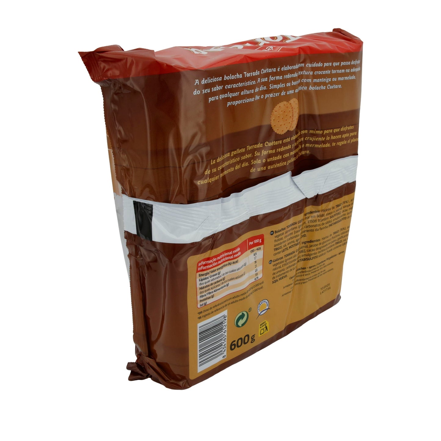 Weizenwaffeln Cuétara | Torrada | Gebäck | 600g