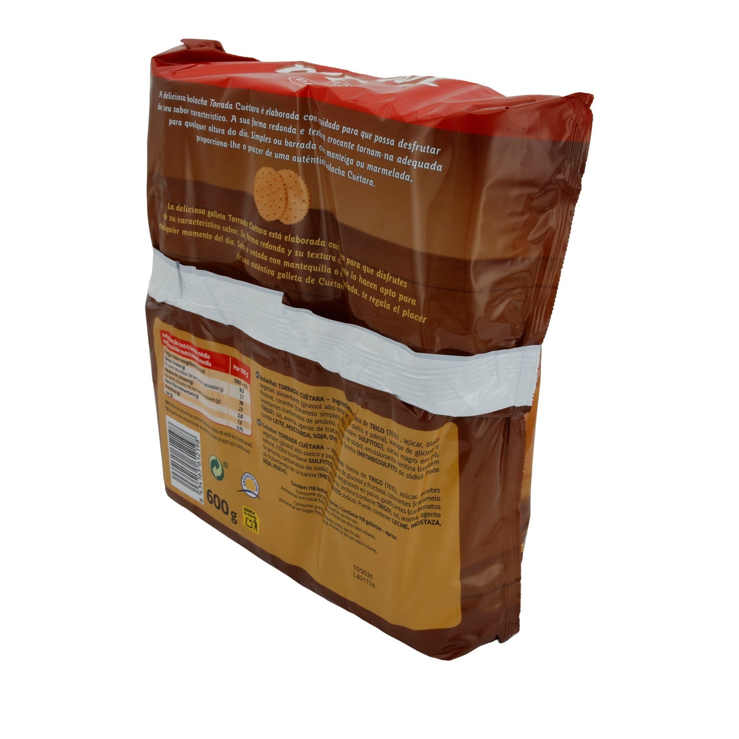 Weizenwaffeln Cuétara | Torrada | Gebäck | 600g