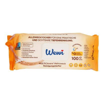WEWI Allzwecktücher Orange 100er