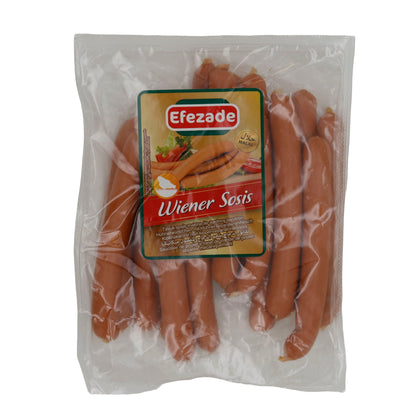Wiener Sosis Efezade | Halal Hähnchen-Wiener Würstchen | 600 g EFEZADE