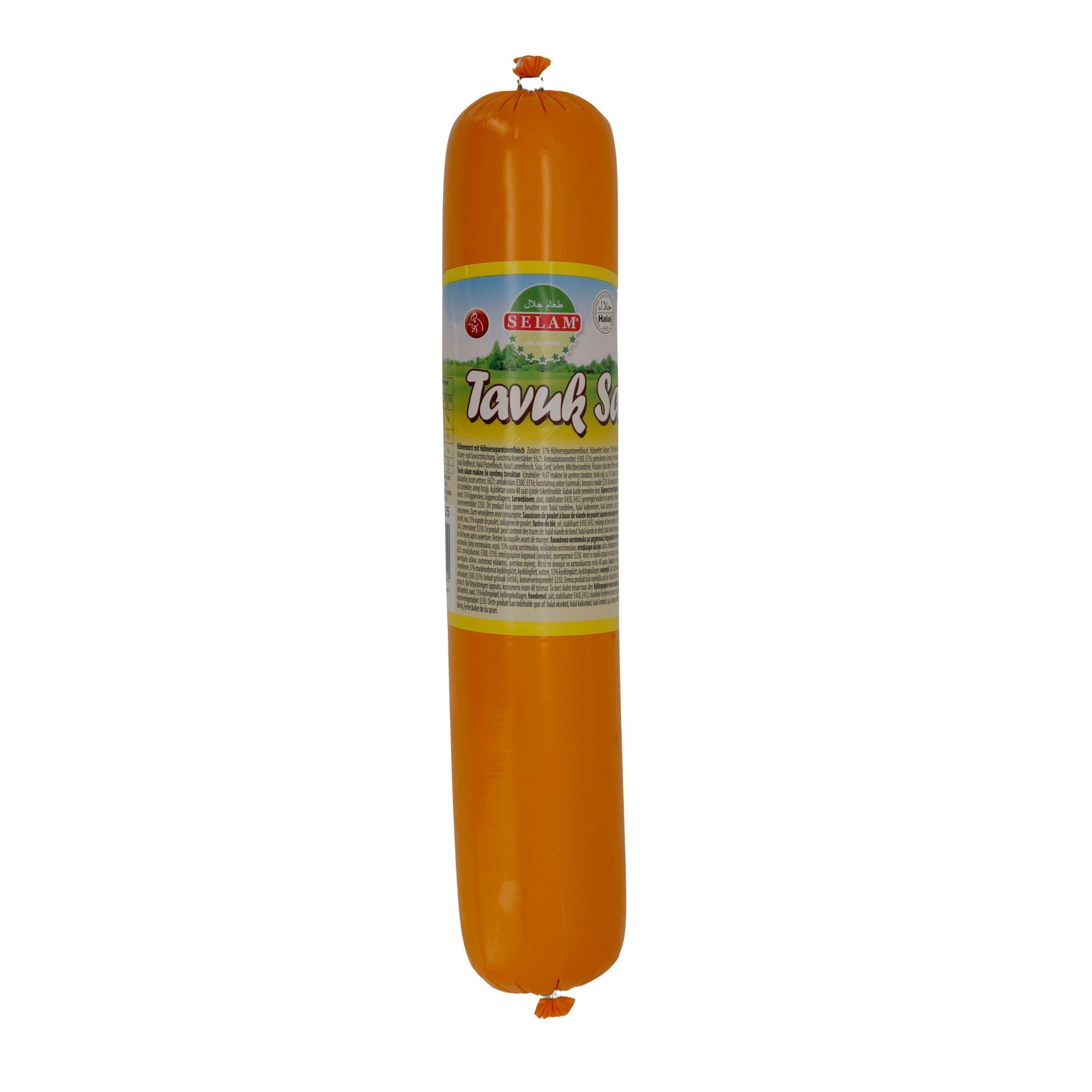 Wurst Selam | Tavuk Wurst | Halal-Hähnchenwurst, Brotzeit & Sandwich | 1000 g SELAM