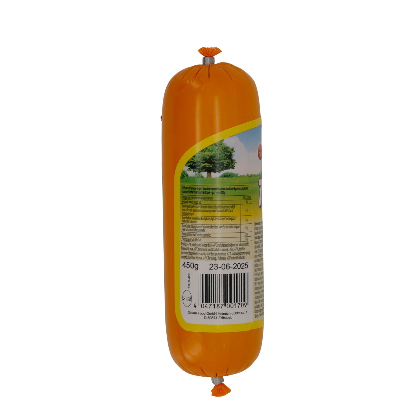 Wurst Selam | Tavuk Wurst | Halal-Hähnchenwurst, Brotzeit & Sandwich | 450 g SELAM