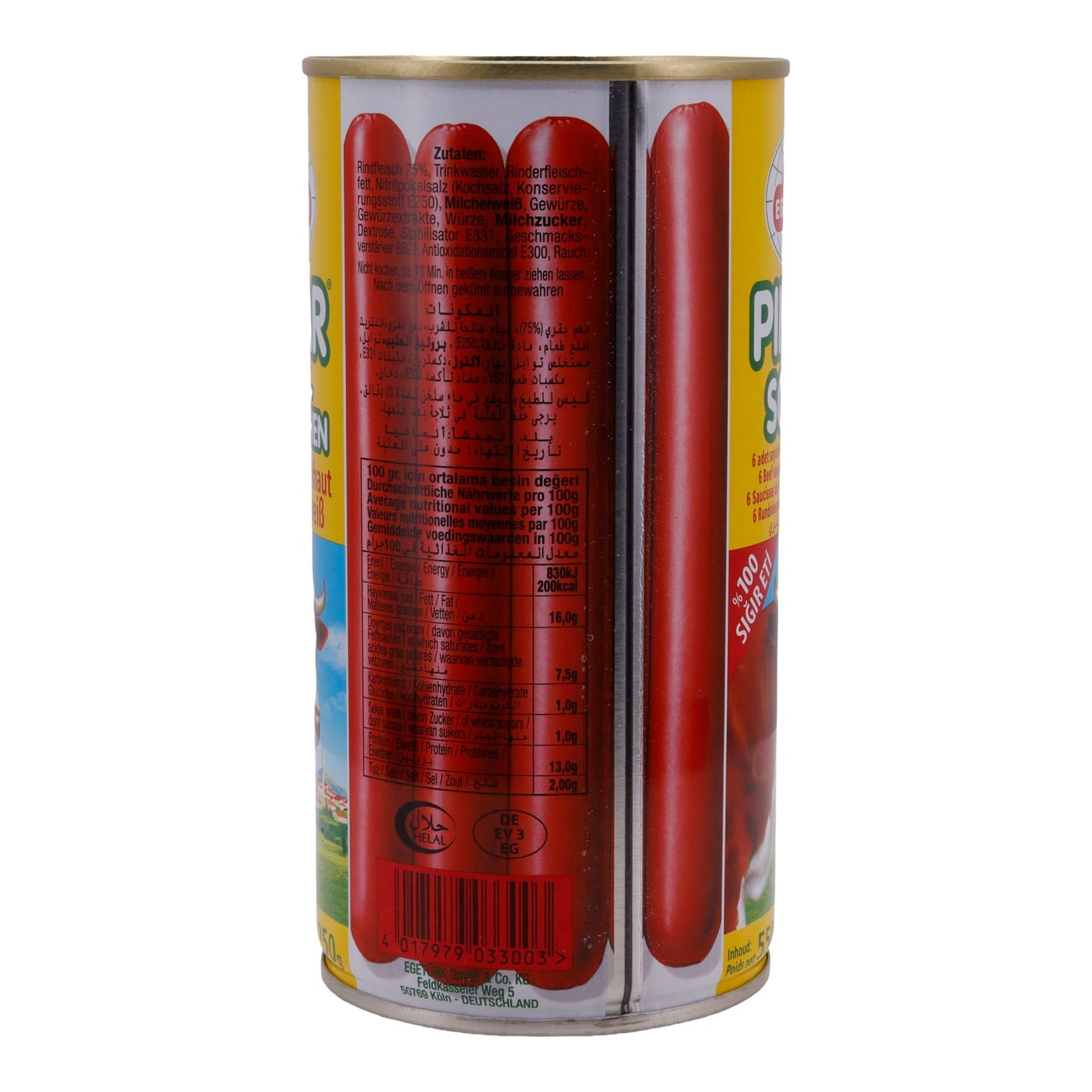 BEEF SAUSAGES IN OWN SKIN