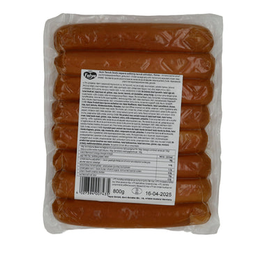 Würstchen Fulya | Acılı Füme Tavuk Sosis | Scharf, geräuchert, Halal-Hähnchen | 800 g